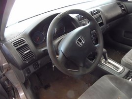 2004 Honda Civic Lx Silver Sedan 1.7L AT #A23766